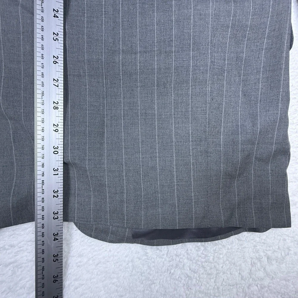 Ermenegildo Zegna Pinstripe Wool Blazer Sport Coat Made in Italy 58L/48L‎ US